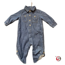 Tuta intera jeans leggero