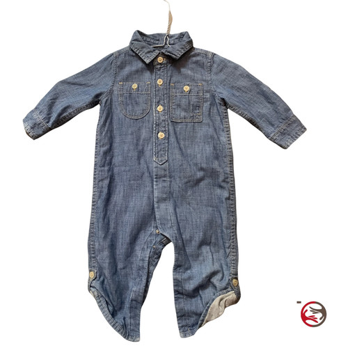 Tuta intera jeans leggero