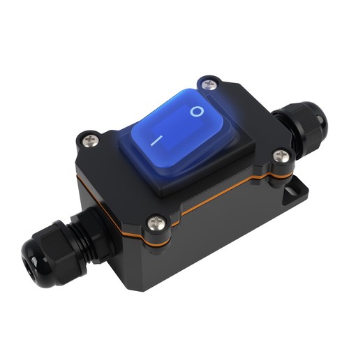 Interruttore cavo linea - in,