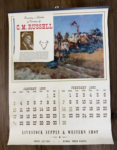Calendario charles russell - calendario,