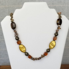Collana dichiarazione perline