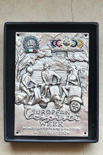 Placca european vespisti week - placca,