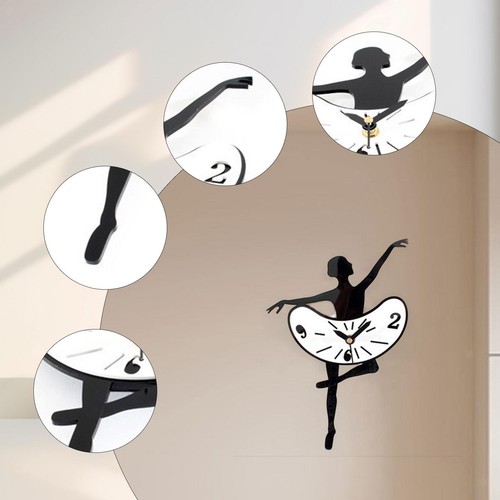 Orologio parete ballerina - parete,