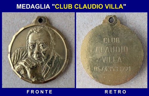 Medaglia vintage metallo - vintage, (in