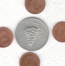 N 7  ITALIA   RARA  MONETA  5