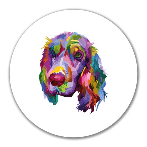 Adesivo cocker spaniel - cocker,