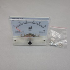 Amperometro analogico 50ua - amperometro, dc