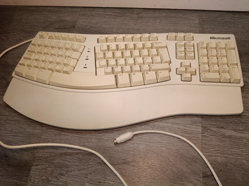 Tastiera vintage ergonomica - vintage,