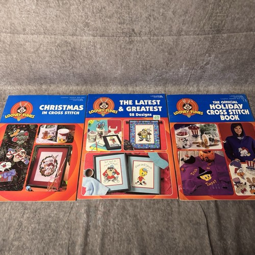 Lotto libri punto - punto, croce