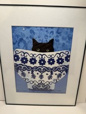 Carta/acquerello con cornice