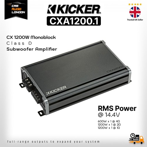 Kicker cx1200 amplificatore - kicker,