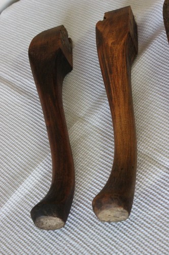 Due gambe antiche legno cm - due,