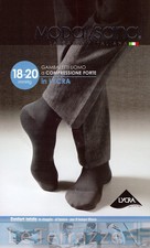 Modasana Gambaletti Lycra compressione forte 18mmHg calze uomo GLORIA MED Modasa