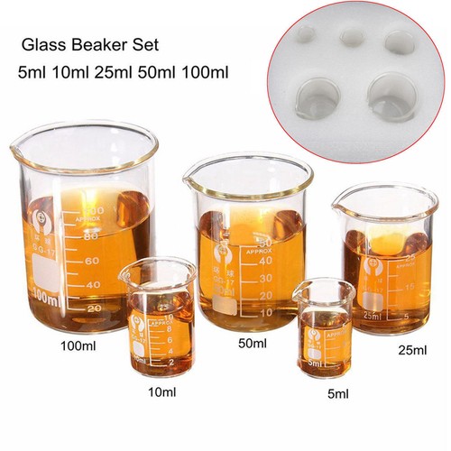 5pz set bicchiere vetro - bicchiere,
