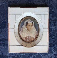 Antica miniatura Maria Stuarda