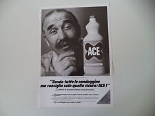 advertising Pubblicità 1968 ACE CANDEGGINA