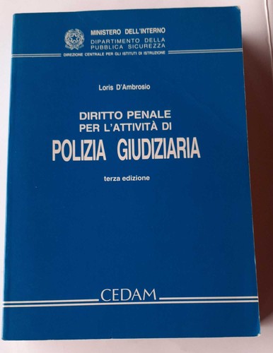 Diritto penale per attività - per, l'attività