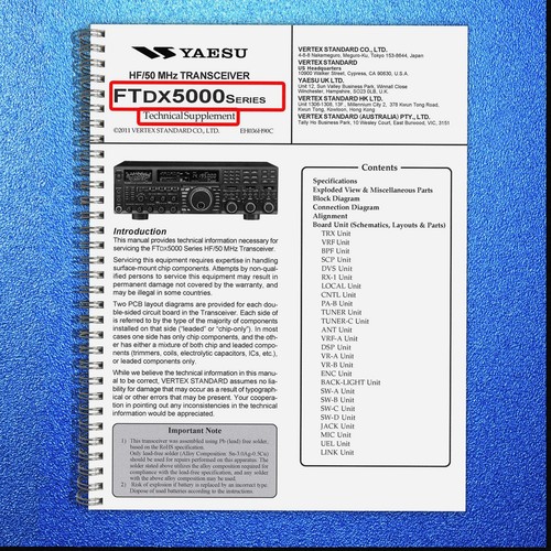 Yaesu ftdx5000 series - yaesu,