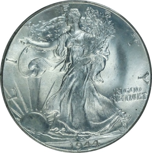 1944 ms66 walking liberty - 1944,