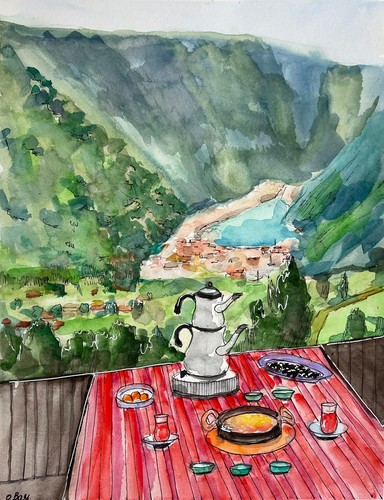 Quadro trabzon turkiye arte - trabzon,