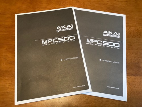 Akai mpc 500 manuale - akai,