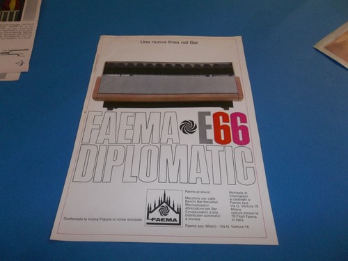 Pubblicita 1966 macchina da - macchina,