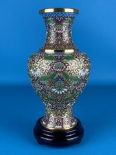 Vaso Cinese Cloisonnée Smalto