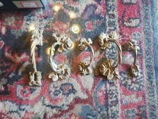 ANTICHE MANIGLIE IN BRONZO/OTTONE LEGGERO