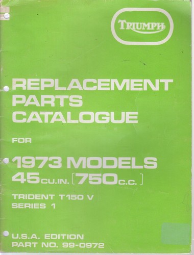 Triumph trident t150v serie - triumph, 1