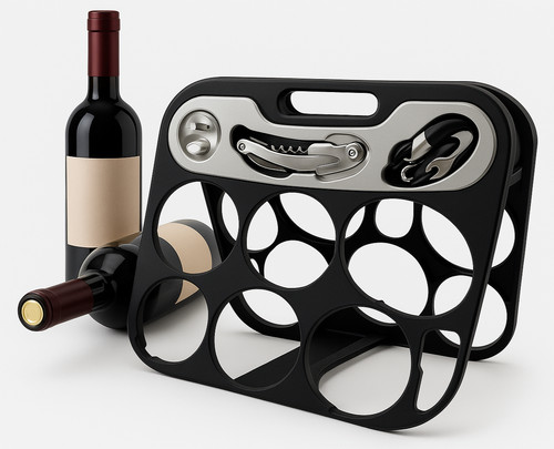 Cantinetta vino pieghevole - vino,