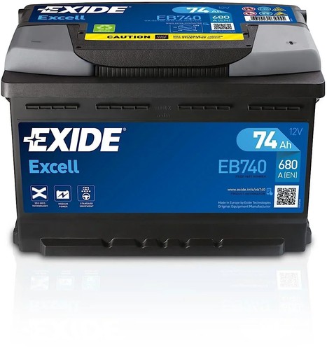 Batteria auto exide eb740 - auto,