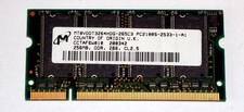 256 MB RAM DDR 200 pin SO-DIMM