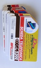 CARTE TELEFONICHE ITALIANE LOTTO DI 50 :VALORE 5000 LIRE 