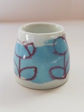 THUN CANDLE HOLDER BLUE