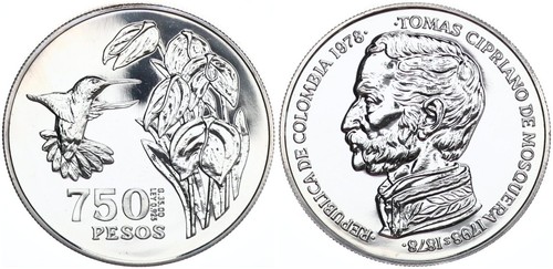 Colombia 750 pesos - colombia,