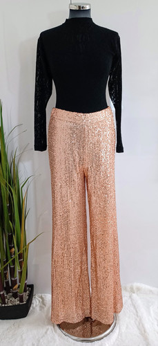 Pantalone gamba larga con