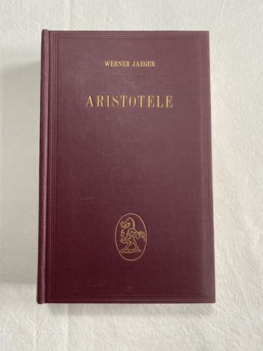 Aristotele werner jaeger - werner,