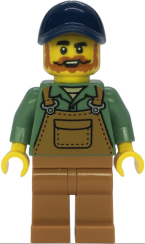 Lego contadino agricoltore - contadino,