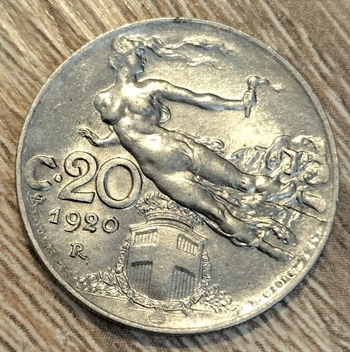 Centesimi 1920 liberta - 1920, "liberta'