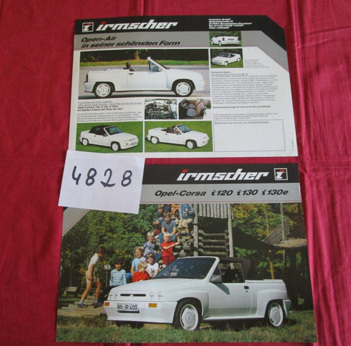 4828 cabriolet irmscher - n°4828,