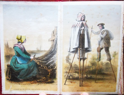 C1860 costumi pirenei - pirenei,