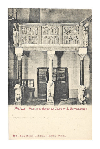 Pistoia pulpito guido da - pistoia,
