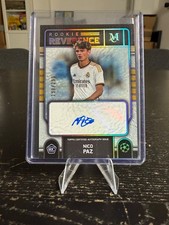 Topps Museum Uefa Ucl 2023 2024 Nico Paz Rookie Reverence Autographs /299