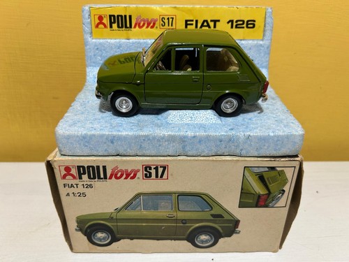 Fiat 126 politoys 25 - 126, 1/25