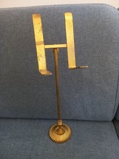 Vintage Raro Metallo Dorato