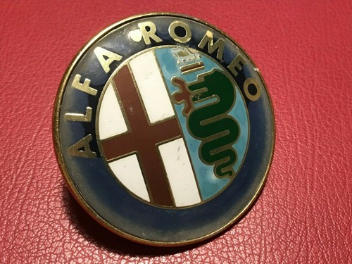 Alfa romeo 75mm logo - romeo, emblema