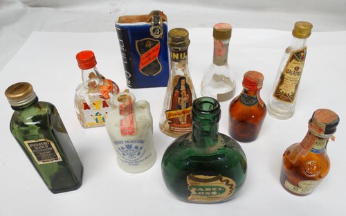 Mini bottiglie liquore - liquore, vintage