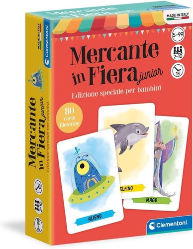 Carte gioco bambini mercante - carte,