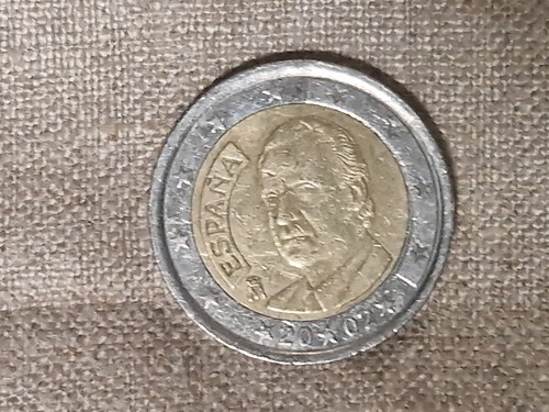 Moneta euro spagna 2002 - 2,