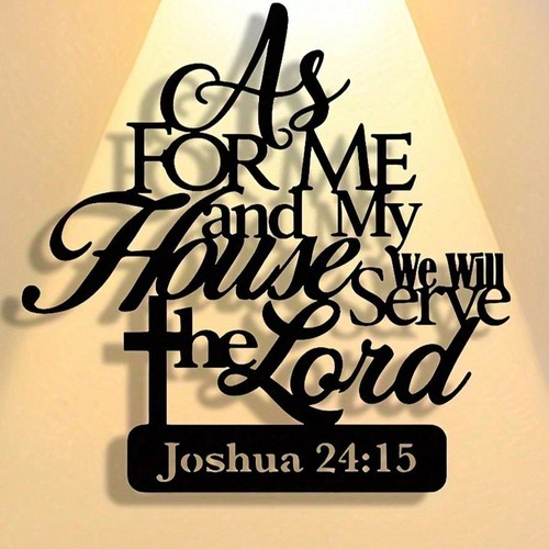 Metal christian wall - metal,